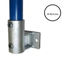 Konštrukčný fiting, spojka oceľových rúrok pr. 42,4 mm – Bočný úchyt (horizontálny) 145-C42