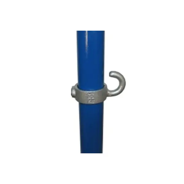 Konštrukčný fiting, spojka oceľových rúrok pr. 42,4 mm – Hák 182-C42