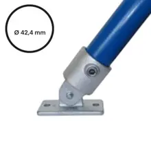 Konštrukčný fiting, spojka oceľových rúrok pr. 42,4 mm – Komplet kloubového úchytu 169-C42