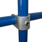 Konštrukčný fiting, spojka oceľových rúrok pr. 42,4 mm – nasúvacie mimoúrovňové kríženie 160-C42