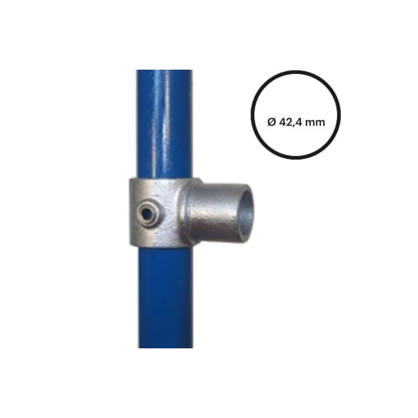 Konštrukčný fiting, spojka oceľových rúrok pr. 42,4 mm – Otočný spoj 147-C42