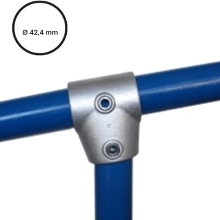 Konštrukčný fiting, spojka oceľových rúrok pr. 42,4 mm – Úhlová odbočka 0-11°, 153-C42