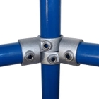 Konštrukčný fiting, spojka oceľových rúrok pr. 42,4 mm – Uhlový spoj 148-C42