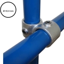 Konštrukčný fiting, spojka oceľových rúrok pr. 42,4 mm – Uhlový spojovací kríž 161-C42