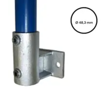 Konštrukčný fiting, spojka oceľových rúrok pr. 48,3 mm – Bočný úchyt (horizontálny) 145-D48