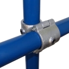 Konštrukčný fiting, spojka oceľových rúrok, pr. 48,3 mm – Kríženie priebežné, mimoúrovňové, rozoberateľné 90 stupňov 137-D48