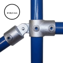 Konštrukčný fiting, spojka oceľových rúrok pr. 48,3 mm – Odbočka s kĺbom 174-D48