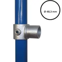 Konštrukčný fiting, spojka oceľových rúrok pr. 48,3 mm – Otočný spoj 147-D48