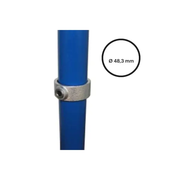 Konštrukčný fiting, spojka oceľových rúrok pr. 48,3 mm – Poistný krúžok 179-D48