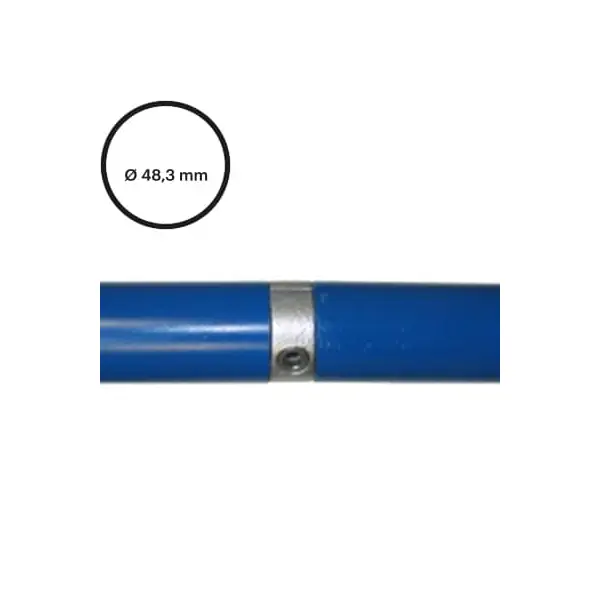 Konštrukčný fiting, spojka oceľových rúrok pr. 48,3 mm – Vnútorná spojka 150-D48