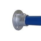 Konštrukčný fiting, spojka oceľových rúrok pr. 60,3 mm – podstava prírubová nástenná 131-E60