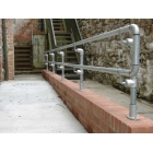 Konštrukčný fiting, spojka oceľových rúrok pr. 60,3 mm – podstava prírubová nástenná 131-E60