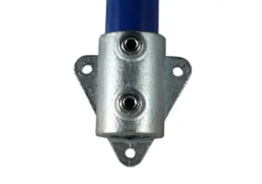 Konštrukčný fiting, spojka z oceľových rúrok 146 - trojbodové bočné upevnenie