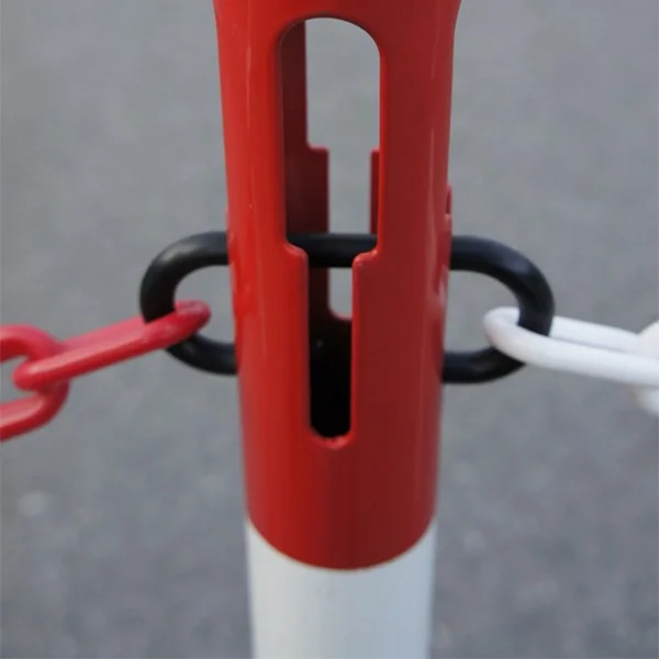 Kovový stĺpik Standard – v.1000 mm, žlto-čierna