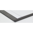 Magnetická lišta, držiak regálových štítkov, typ C – 15 mm × 1 m, balenie 10 ks
