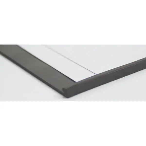 Magnetická lišta, držiak regálových štítkov, typ C – 80×500 mm, balenie 20 ks
