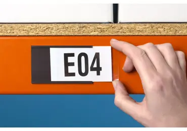 Magnetická lišta, držiak regálových štítkov, typ C