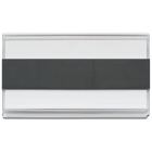 Magnetická lišta, držiak regálových štítkov, typ V – 25 mm × 1 m, balenie 10 ks