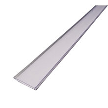 Magnetická lišta, držiak regálových štítkov, typ V – 54 mm × 1 m, balenie 10 ks