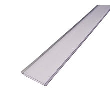 Magnetická lišta, držiak regálových štítkov, typ V – 80 mm × 1 m, balenie 10 ks