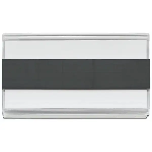 Magnetická lišta, držiak regálových štítkov, typ V – 80×200 mm, balenie 50 ks