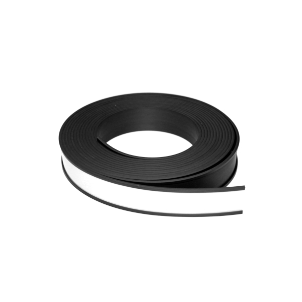 Magnetická lišta – rolka, držiak regálových štítkov, typ C – 30 mm × 5 m
