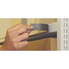 Magnetická lišta – rolka, držiak regálových štítkov, typ C – 40 mm × 10 m
