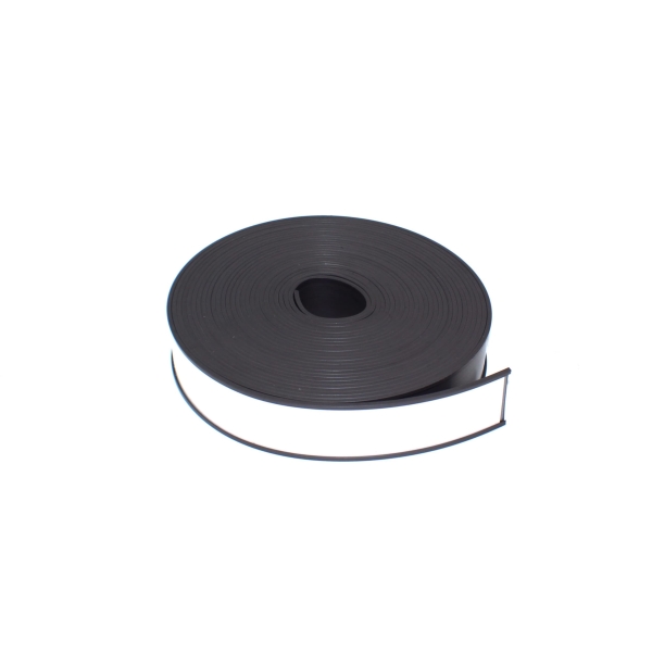 Magnetická lišta – rolka, držiak regálových štítkov, typ C – 40 mm × 10 m