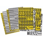 Magnetické číslice – Mix, znak 0-9, výška znakov 23 mm, biely podklad