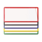 Magnetické kapsy na štítky – žltá, 30×100 mm, balenie 100 ks