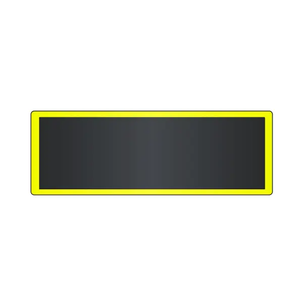 Magnetické kapsy na štítky – žltá, 60×140 mm, balenie 100 ks