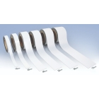 Magnetické prepisovatelné pásky na regály – biela, 50 mm × 10 m