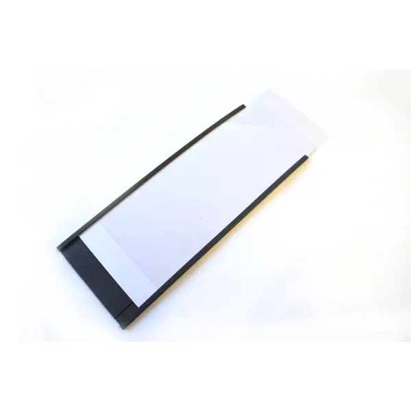 Magnetický držiak regálových štítkov, typ C – 80×200 mm, balenie 50 ks