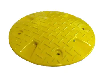 Malý spomaľovací vankúš, retardér 20 km/h, žltý