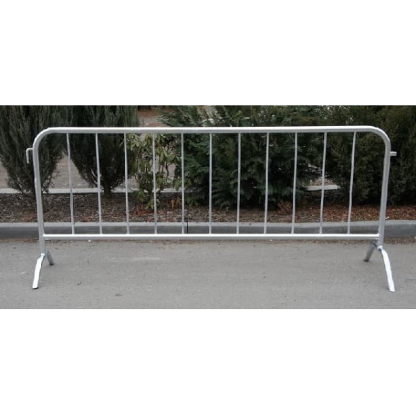 Mobilná kovová zábrana CLASSIC BARRIER – dĺžka 300 cm, profil 28