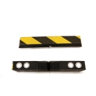 Mobilný magnetický nárazník pre manipulačnú techniku Bumper V, ohebný – 400×50×50 mm
