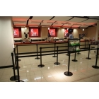 Mobilný stĺpik Utility so základňou Basic ABS, žltý – žlté pásmo 3,65 m