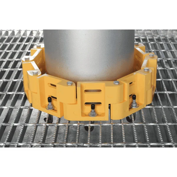 Modulárna okopová doska Toeboard  T5, žltá, 165×102 mm, 10 ks v balení