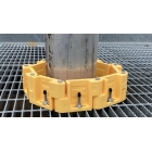 Modulárna okopová doska Toeboard  T5, žltá, 165×102 mm, 10 ks v balení