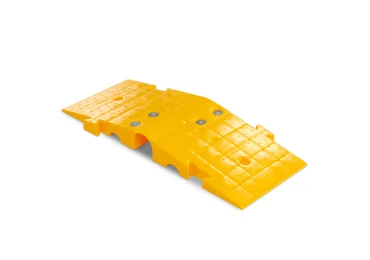 Modulárny káblový prejazd, most – nosnosť 44 t, 1270×457×120 mm, žltá