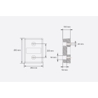 Nárazník pre ochranu nakládacích ramp a vozidiel – 450×250×100 mm