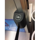 Nástenná kazeta MAXI, žlto-čierna – modré pásmo 7,7 m