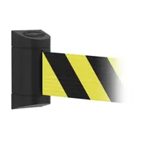 Nástenná kazeta MIDI Plus, čierna – žlto-čierne pásmo 2 m (š. 150 mm)