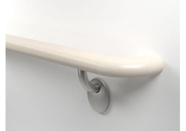 Nástenné madlo Handrail 2000 – PVC farba štandard podľa vzorkovníka, 32 mm × 3,66 m, vrátane 7 nástenných konzol Nástenné madlo Handrail 2000 – PVC farba štandard podľa vzorkovníka, 32 mm × 3,66 m, vrátane 7 nástenných konzol