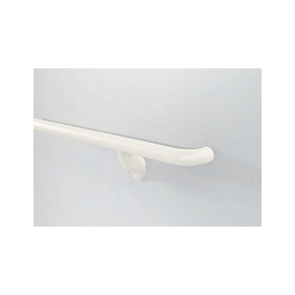 Nástenné madlo Handrail 910 – PVC farba štandard podľa vzorkovníka, 35 mm × 3,66 m, vrátane 7 nástenných konzol
