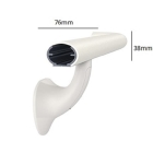 Nástenné madlo Handrail 920 – PVC-u, farba štandard podľa vzorkovníka, 38 mm × 3,66 m, vrátane 7 nástenných konzol