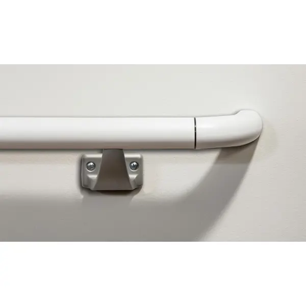 Nástenné madlo Handrail 940 – PVC-u, farba štandard podľa vzorkovníka, 40 mm × 3,66 m, vrátane 7 nástenných konzol