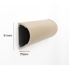 Nástenný nárazník, nástenné zvodidlo Chair Rail 2500 – PVC-u, farba štandard podľa vzorkovníka, 51 mm × 3,66 m