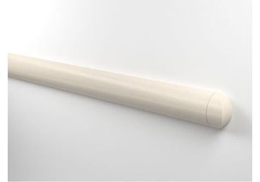 Nástenný nárazník, nástenné zvodidlo Chair Rail 2500 – PVC farba štandard podľa vzorkovníka, 51 mm × 3,66 m Nástenný nárazník, nástenné zvodidlo Chair Rail 2500 – PVC farba štandard podľa vzorkovníka, 51 mm × 3,66 m