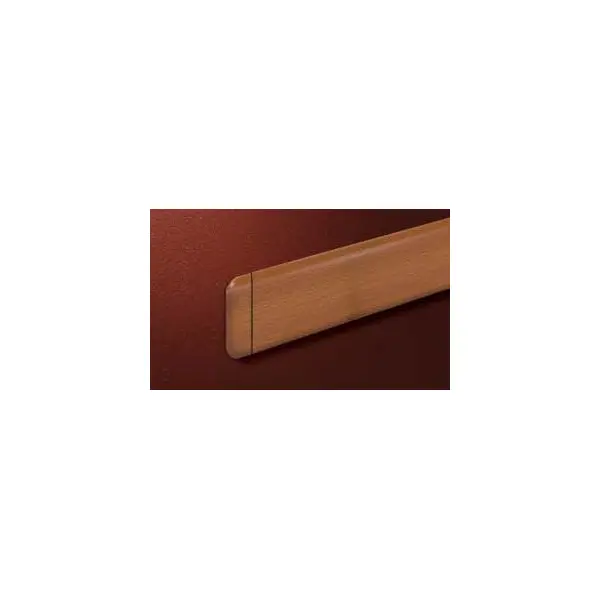 Nástenný nárazník, nástenné zvodidlo Wall Guard 1400 – PVC-u, farba štandard podľa vzorkovníka, 102 mm × 3,66 m